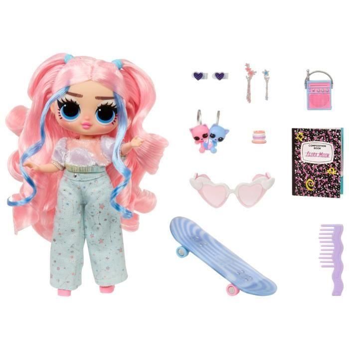 LOL Surprise Tweens - Muñeca fashion articulada 24 cm - Flora Moon - 2 conjuntos y varios complementos - A partir de 4 años 2 LOL Surprise Tweens - Muñeca fashion articulada 24 cm - Flora Moon - 2 conjuntos y varios complementos - A partir de 4 años 2