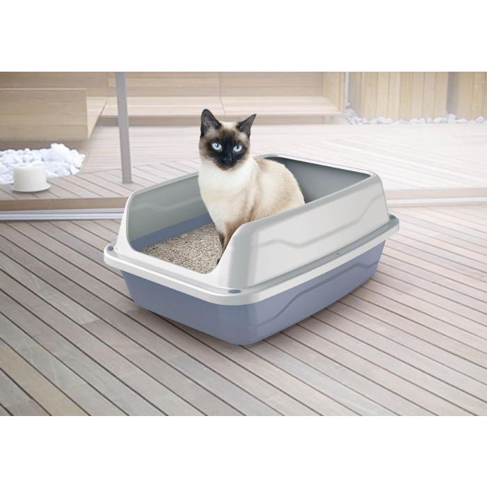 Georplast Cama Arenero Sonic Big para Gatos 56 cm - Cama y Baño Sanitario para Mascotas (12 Unidades) 1 Georplast Cama Arenero Sonic Big para Gatos 56 cm - Cama y Baño Sanitario para Mascotas (12 Unidades) 1