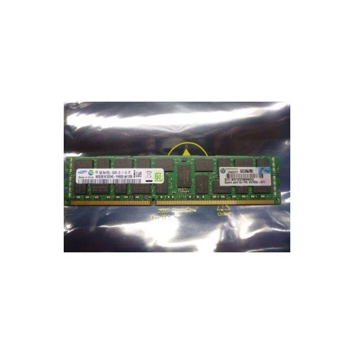 Hewlett Packard Enterprise 8GB, 1333MHz, PC3L-10600R-9, DDR3, dual-rank x4, 1.35V, registered dual in-line memory module (RDIMM) 1 Hewlett Packard Enterprise 8GB, 1333MHz, PC3L-10600R-9, DDR3, dual-rank x4, 1.35V, registered dual in-line memory module (RDIMM) 1