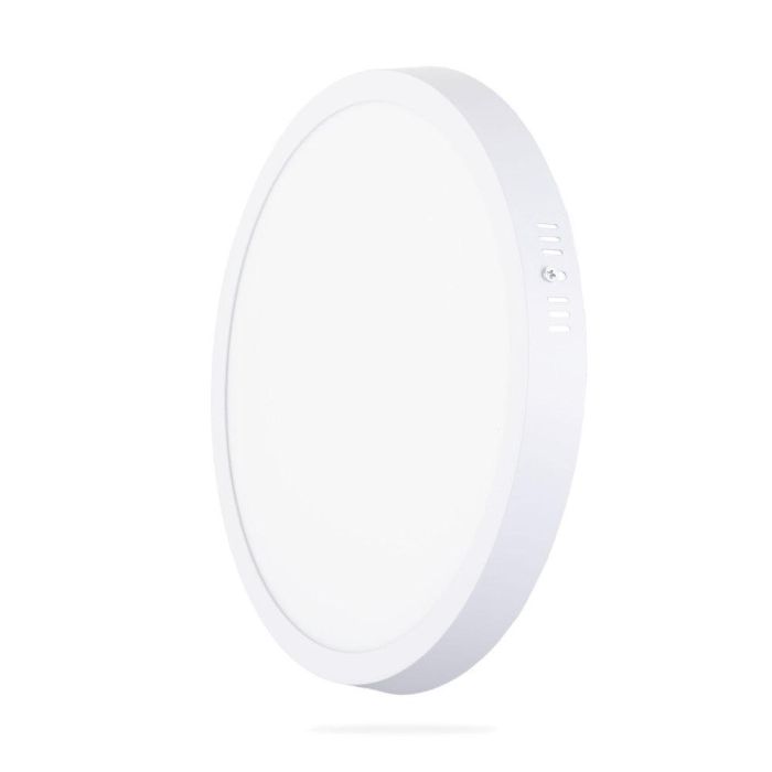 Plafón LED Circular de Techo 24W 1.900Lm CCT 3000-6000ºK Regulable Luz Blanca Cálida Fría 40.000H [HO-PLAF-C-24W-CCT]