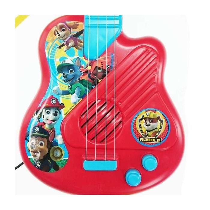 Guitarra y microfono de pie paw patrol con amplificador (altura regulable) 60x30x17 cm 4 Guitarra y microfono de pie paw patrol con amplificador (altura regulable) 60x30x17 cm 4