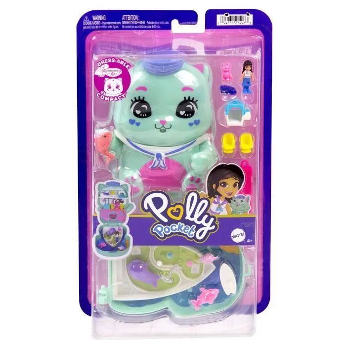 Polly Pocket MATJCR37 Caja de Crucero para Gatitos 2