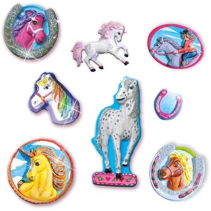SES CREATIVE Moldura y pintura - Caballos de fantasía 3 SES CREATIVE Moldura y pintura - Caballos de fantasía 3