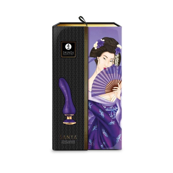 Vibrador Punto G Shunga Sanya Morado 1 Vibrador Punto G Shunga Sanya Morado 1