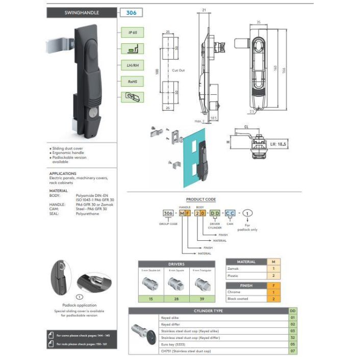 Lanview by Logon LOCK & DIFFERENT KEY FOR FREE STANDING CABINET 1 Lanview by Logon LOCK & DIFFERENT KEY FOR FREE STANDING CABINET 1