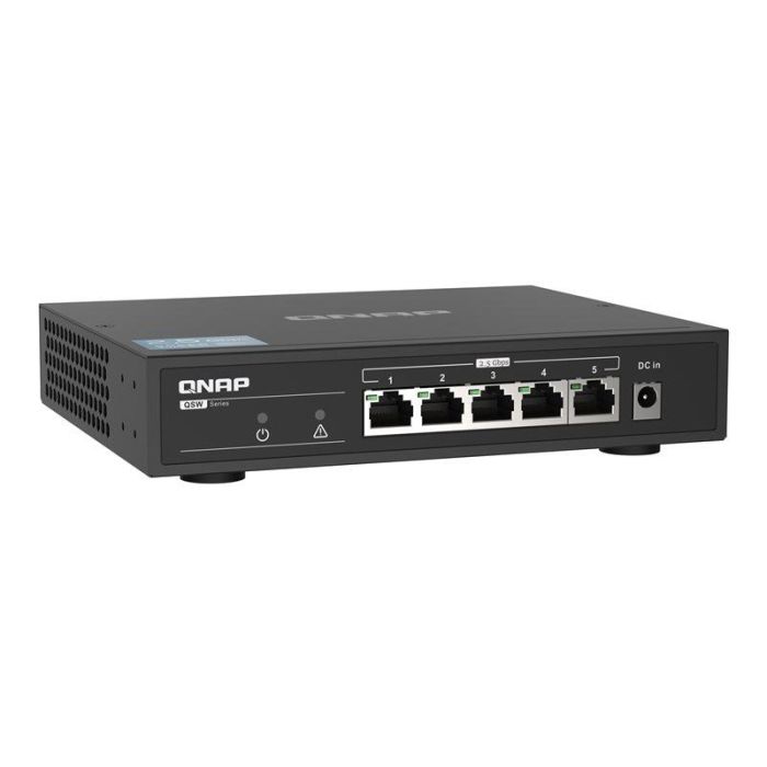 Qnap Switch QSW-1105-5T 5 Puertos 2.5 Gigabit Ethernet RJ-45 Sin Gestionar 25 Gbps 4