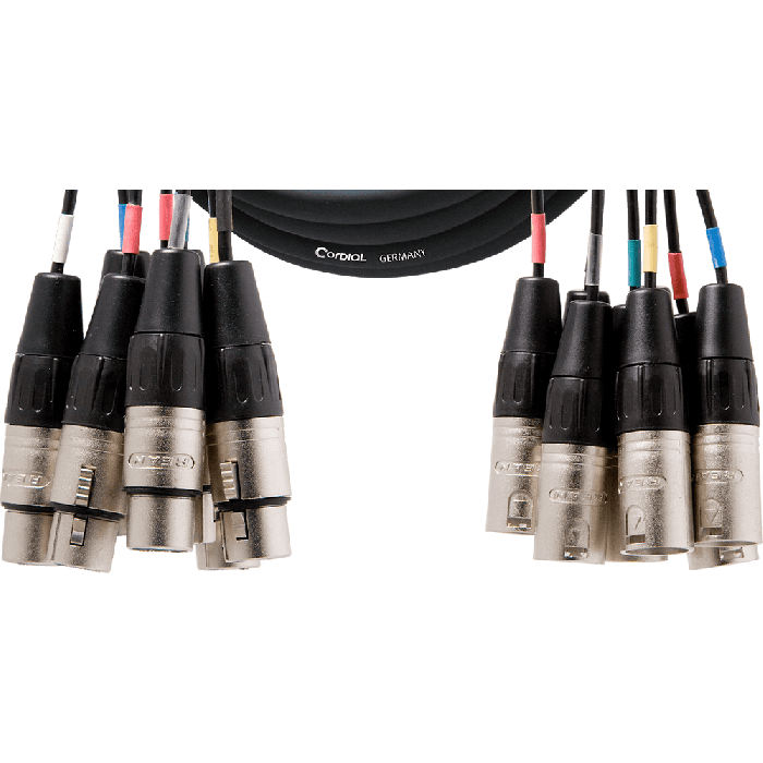 Multipar 8 Xlr Macho/Hembra 3 M 2 Multipar 8 Xlr Macho/Hembra 3 M 2