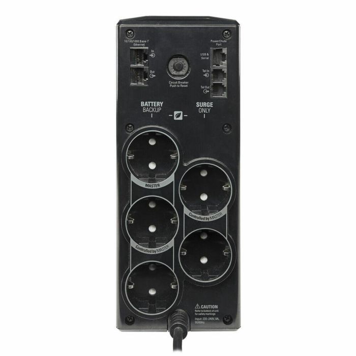 APC Back-UPS Pro BR900G-GR UPS 900VA 540W Línea Interactiva con Regulador de Voltaje Automático (AVR) y Protección contra Sobretensiones 1