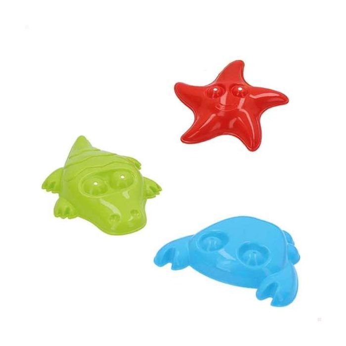 Color Baby Pala Playa con 3 Moldes en Red 39 cm - Modelos Surtidos 5