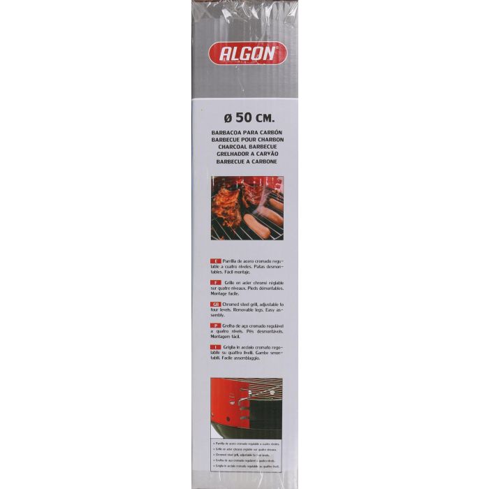 Barbacoa Algon Rojo (50 cm) (50 cm) 4