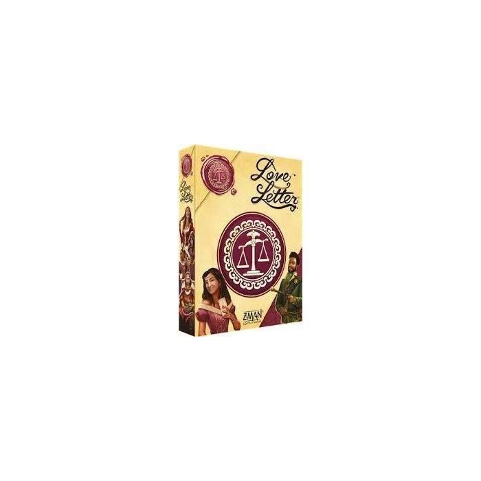 Asmodee ASM841333131272 Carta de amor Juego de Cartas Caja Ecológica