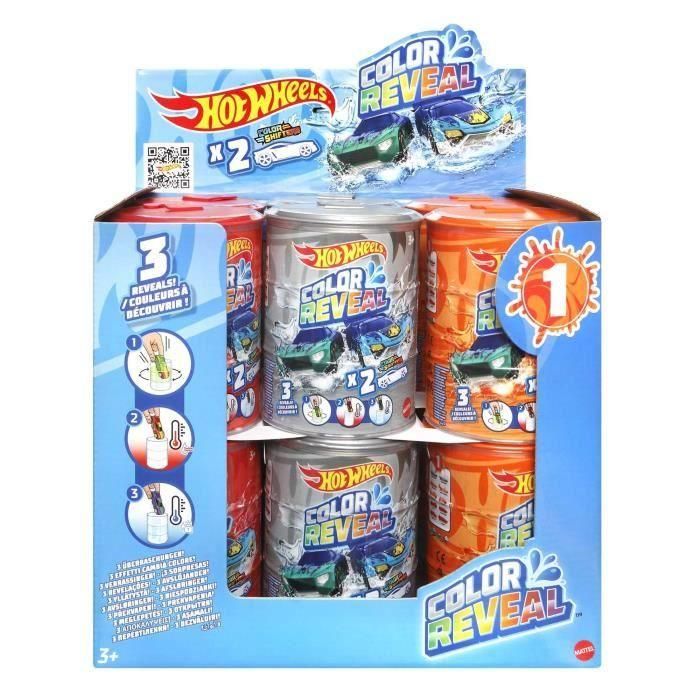 Hot Wheels Vehículos de revelación de color - Mini-Vehículos - Modelo aleatorio - A partir de 3 años 5