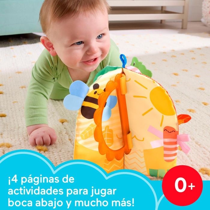 Fisher-Price JKP53 Libro Sensorial Suave de Estaciones para Bebés +3 Meses 6