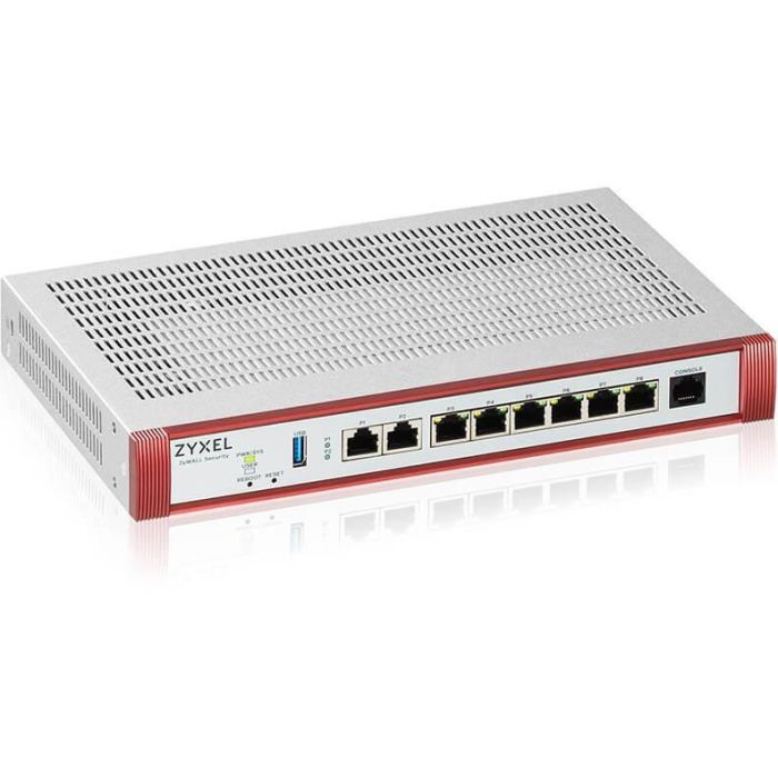 Zyxel Firewall USG FLEX 200H Device only | Rendimiento Firewall 5 Gbit/s, VPN 1.2 Gbit/s, Alámbrico 3 Zyxel Firewall USG FLEX 200H Device only | Rendimiento Firewall 5 Gbit/s, VPN 1.2 Gbit/s, Alámbrico 3