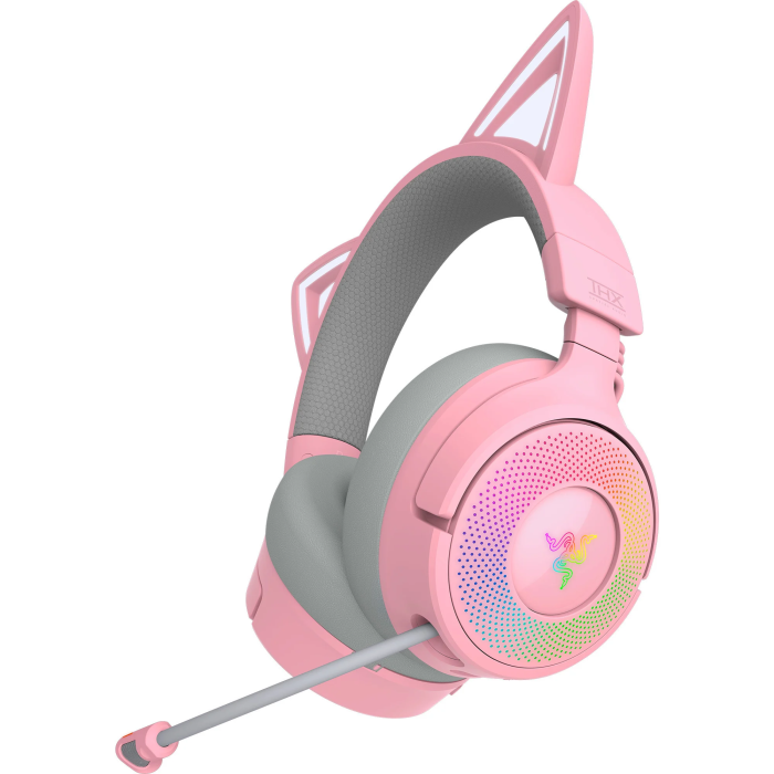 Razer Kraken Kitty V3 Pro Quartz RZ04-05170200-R3M1 Auriculares Gaming Diadema Bluetooth USB-C con Micrófono y RGB Chroma 2 Razer Kraken Kitty V3 Pro Quartz RZ04-05170200-R3M1 Auriculares Gaming Diadema Bluetooth USB-C con Micrófono y RGB Chroma 2