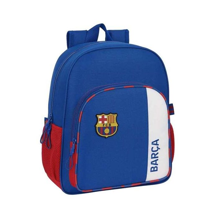 Mochila Escolar F.C. Barcelona Azul Granate 32 X 38 X 12 cm