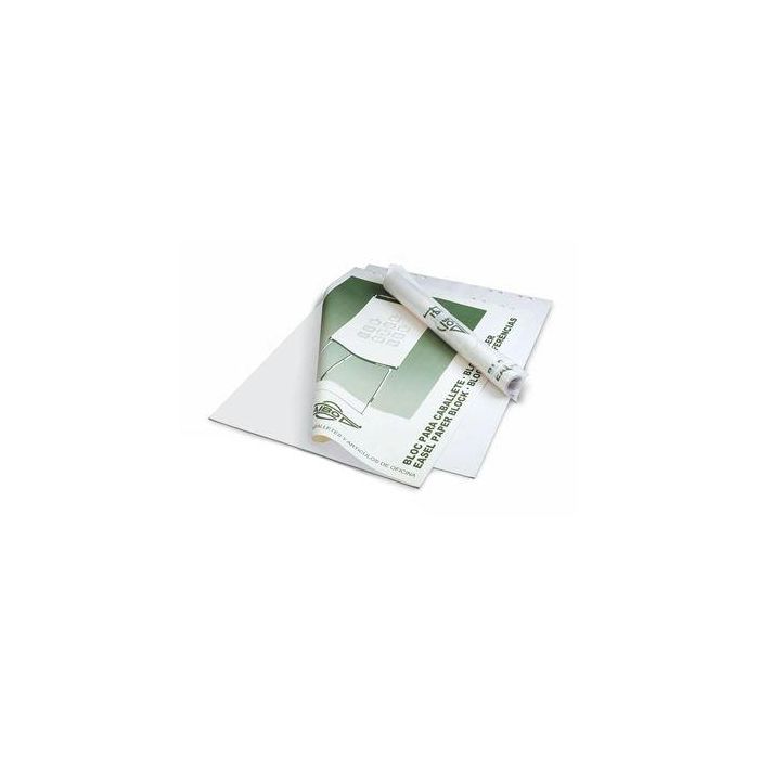 Faibo Bloc de 50 hojas papel liso para pizarras caballete 65x90 cm