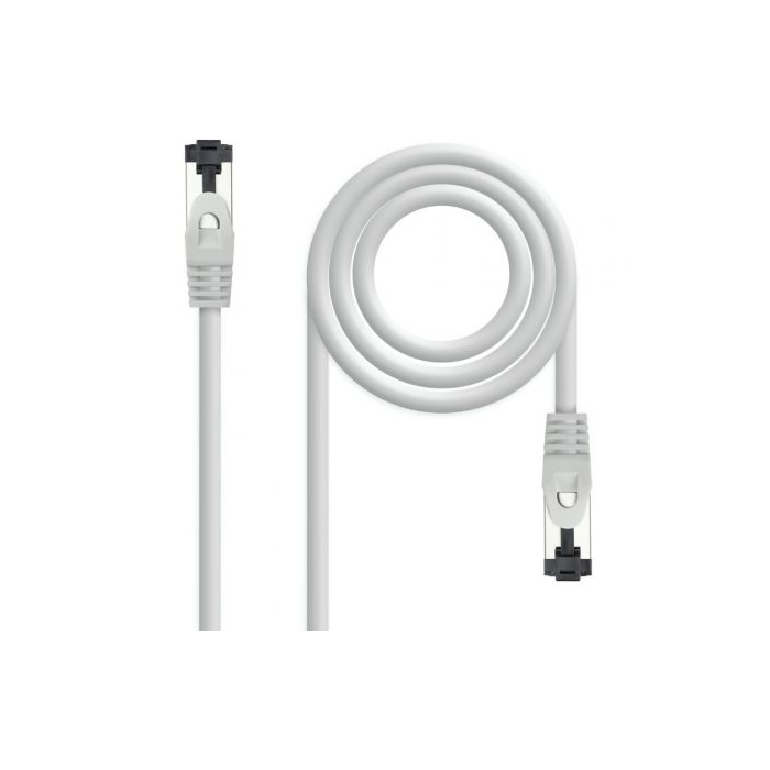 Cable de Red RJ45 SSTP Nanocable 10.20.2000-L30 Cat.8.1/ 30cm/ Gris 0 Cable de Red RJ45 SSTP Nanocable 10.20.2000-L30 Cat.8.1/ 30cm/ Gris 0