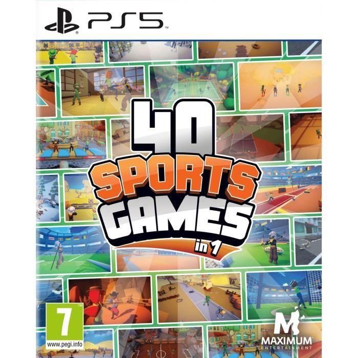 Just For Games 3700664532936 40 Juegos de Deportes en 1 para PlayStation 5