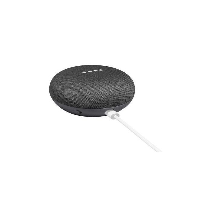 ALTAVOZ INTELIGENTE GOOGLE HOME MINI CARBON - MICROFONO INTEGRADO - WIFI BGN/AC - BT - 5V/1.8A - COMPATIBLE ANDROID/IOS 2