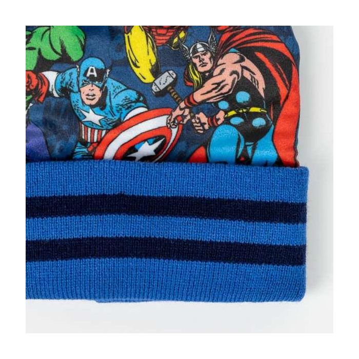 Conjunto 3 piezas snood avengers (gorro, braga cuello y guantes) 2/8 años. 3