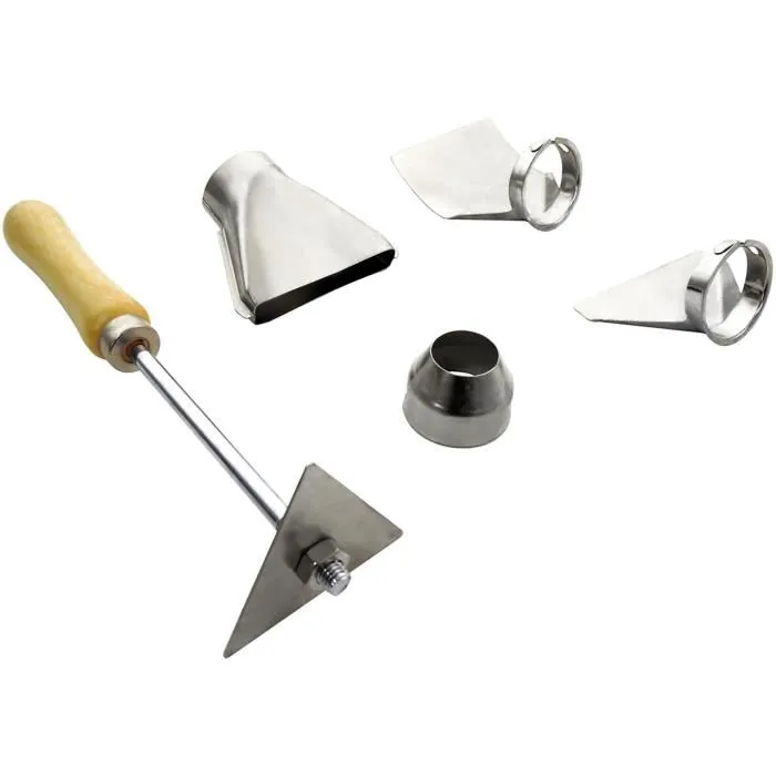 Fartools Pistola de aire caliente HG 2000W 60-600°C 115354 con 4 puntas, llave y raspador 1 Fartools Pistola de aire caliente HG 2000W 60-600°C 115354 con 4 puntas, llave y raspador 1