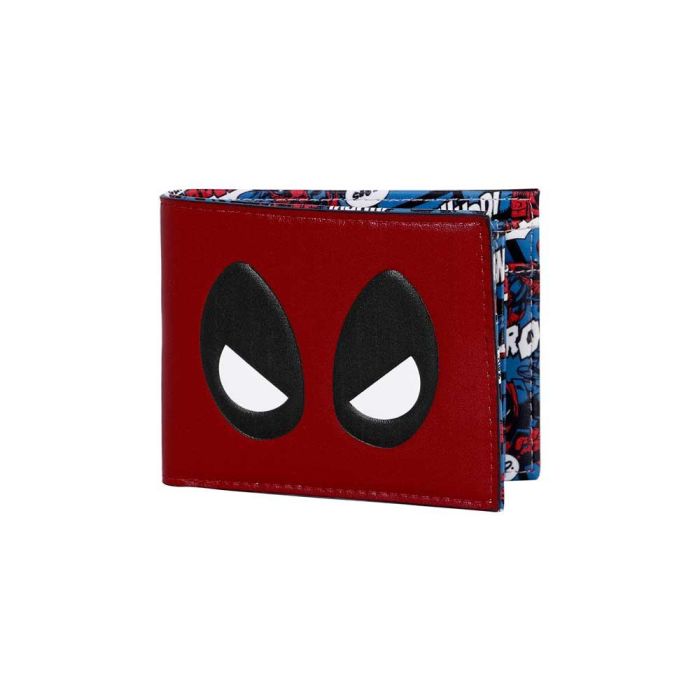 Billetero de Hombre Chibi Marvel Deadpool Rojo