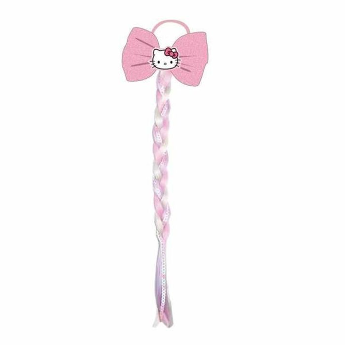 Hello Kitty Coletero Extensible para Pelo Niñas - Accesorio Rosa 1 Hello Kitty Coletero Extensible para Pelo Niñas - Accesorio Rosa 1