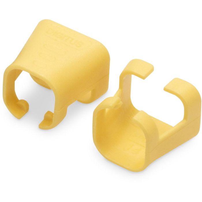 DIGITUS Farbclips für Patchkabel RJ45 100 Stück gelb 3 DIGITUS Farbclips für Patchkabel RJ45 100 Stück gelb 3