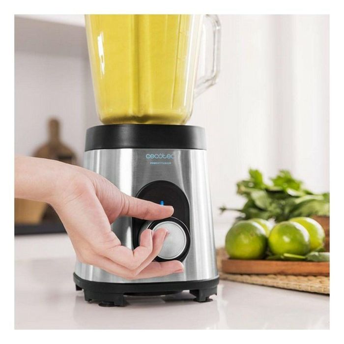 Batidora de Vaso Cecotec Power Black Titanium 1000 Inox 1000W 4