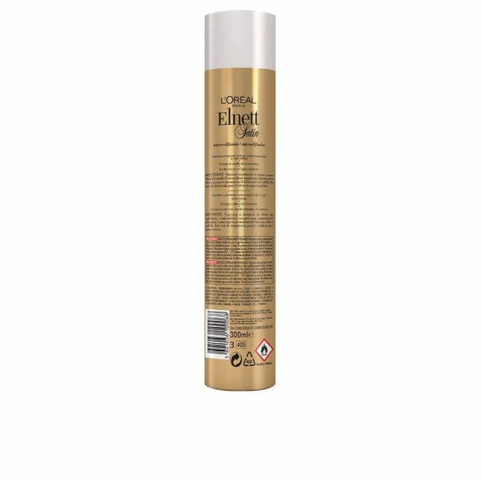 L'Oréal Paris ELNETT Laca Fijación Normal 300 ml Spray Todo Tipo de Cabello 1