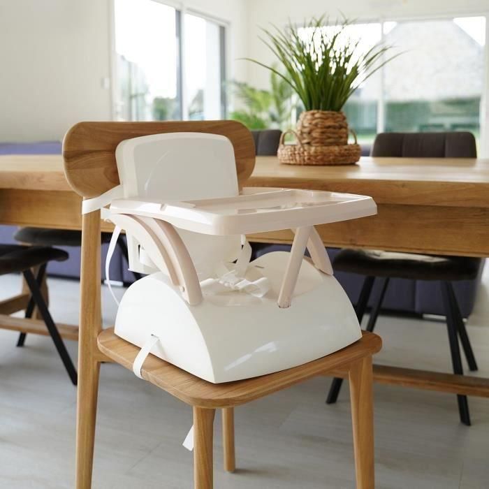 THERMOBABY YEEHOP Asiento elevador para niños 2 en 1 - 6-18 meses - Arnés de seguridad de 3 puntos - Tableta extraíble - Marron icé 2 THERMOBABY YEEHOP Asiento elevador para niños 2 en 1 - 6-18 meses - Arnés de seguridad de 3 puntos - Tableta extraíble - Marron icé 2