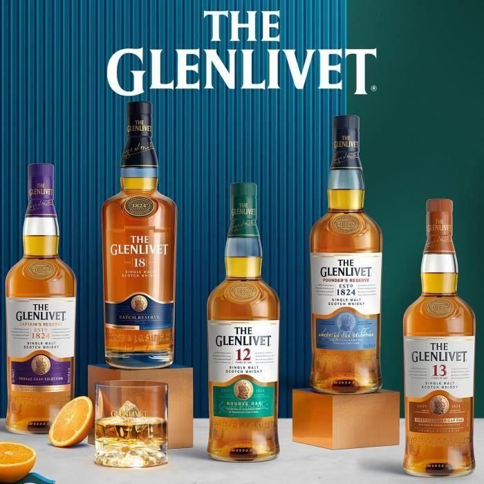 Glenlivet fundador reserva 70cl 40 ° 4 Glenlivet fundador reserva 70cl 40 ° 4