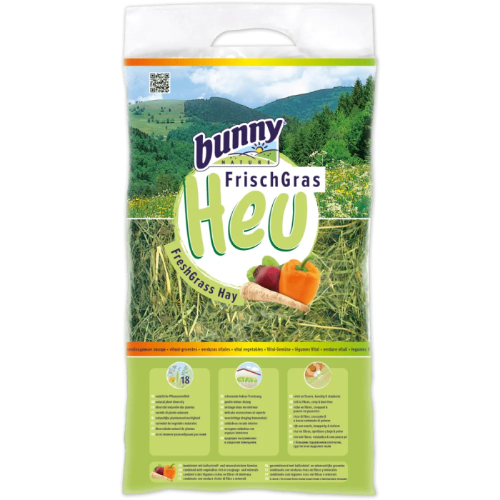 Bunny Nature Heno Fresco Vegetales 500 gr