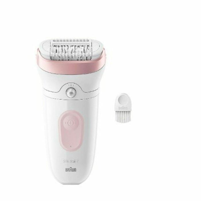 Braun Depiladora Eléctrica SE 7-000 Inalámbrica 2 Velocidades 40 min Blanco / Rosa 19 Braun Depiladora Eléctrica SE 7-000 Inalámbrica 2 Velocidades 40 min Blanco / Rosa 19