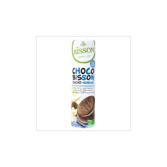 Bisson Galletas de Espelta con Cacao y Vainilla Bio 300g – Sin Aceite de Palma, Azúcar de Caña Comercio Justo