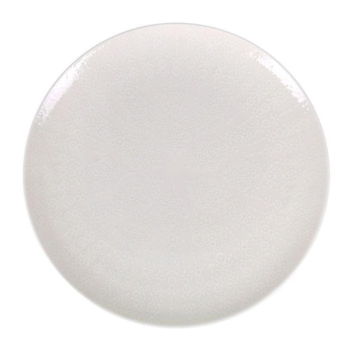 Vajilla de porcelana Corunya 12 piezas color marfil - Santa Clara 8 Vajilla de porcelana Corunya 12 piezas color marfil - Santa Clara 8