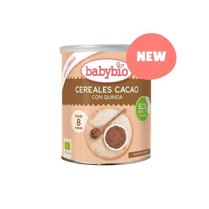 Papilla Cereales Cacao Con Quinoa