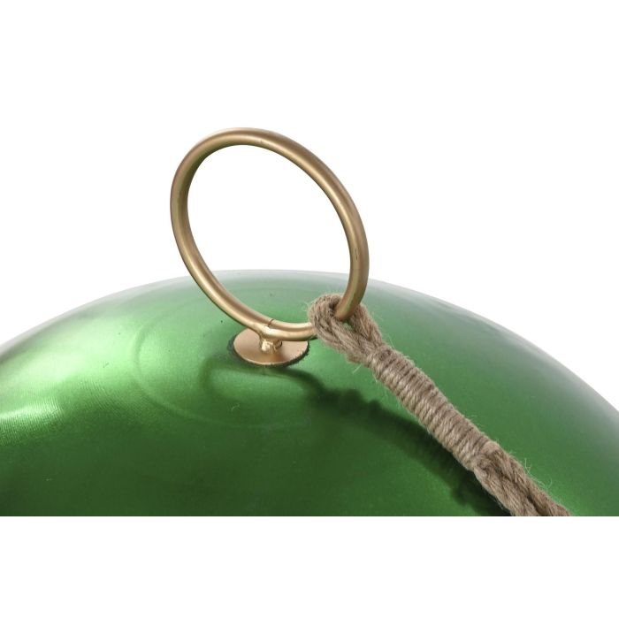 DKD Home Decor Decoración Colgante Navidad Tradicional Rojo Verde Dorado Metal 62 x 72.5 x 62 cm (2 Unidades) 2