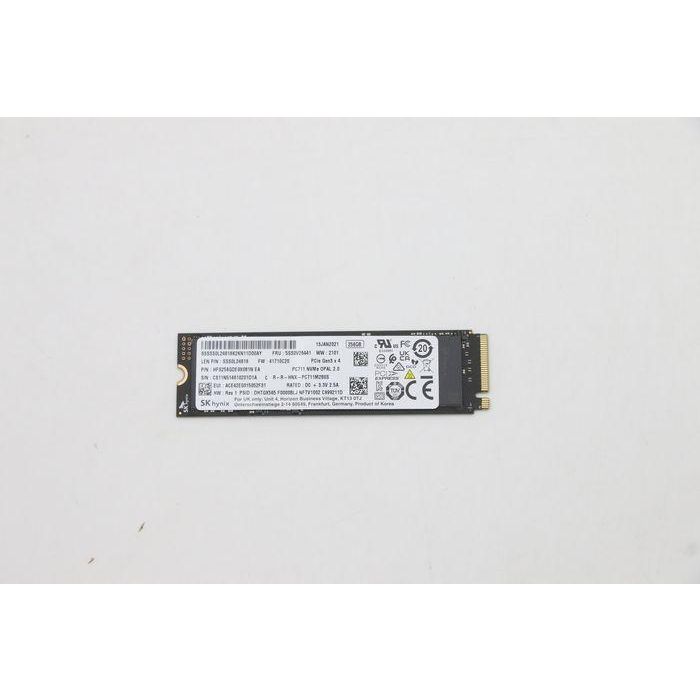 Lenovo 256GB, M.2, 2280, PCIe3x4, OPAL Lenovo 256GB, M.2, 2280, PCIe3x4, OPAL