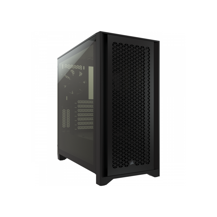 Caja Corsair Crystal 4000D Airflow Mid-Tower Cristal Templado Negra CC-9011200-WW