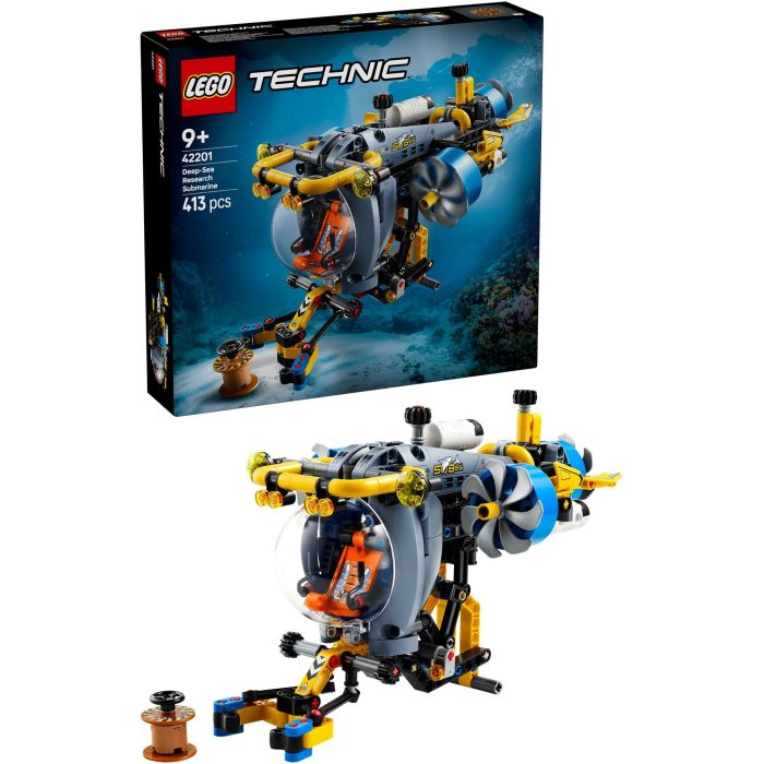 LEGO 42201 Submarino de Aguas Profundas Technic Set de Construcción con 3 Hélices y Brazo Extensible - Edad +9 Años 14 LEGO 42201 Submarino de Aguas Profundas Technic Set de Construcción con 3 Hélices y Brazo Extensible - Edad +9 Años 14