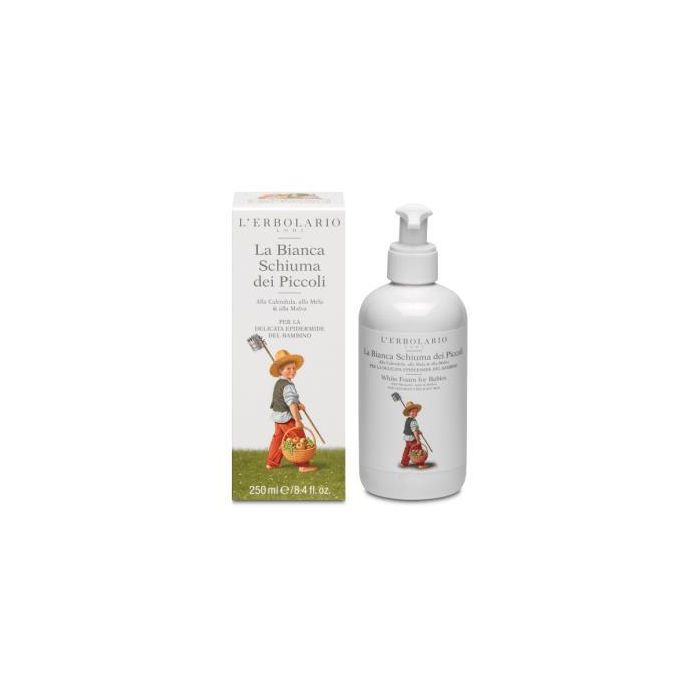 L'ERBOLARIO Gel Espuma Niños Cuerpo y Cabello con Caléndula y Malva 250ml