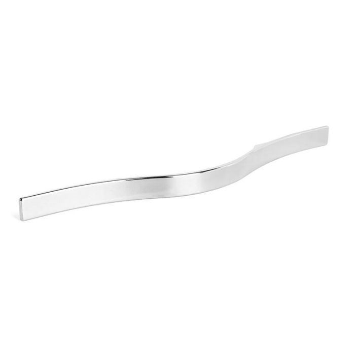 Trentadue Tirador Orangeno Zamak Recto para Muebles, Acabados Negro Mate, Cromo, Gris RAL, Latón Satinado 1