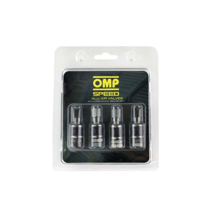Válvula OMP Antracita Aluminio 4 uds 1 Válvula OMP Antracita Aluminio 4 uds 1