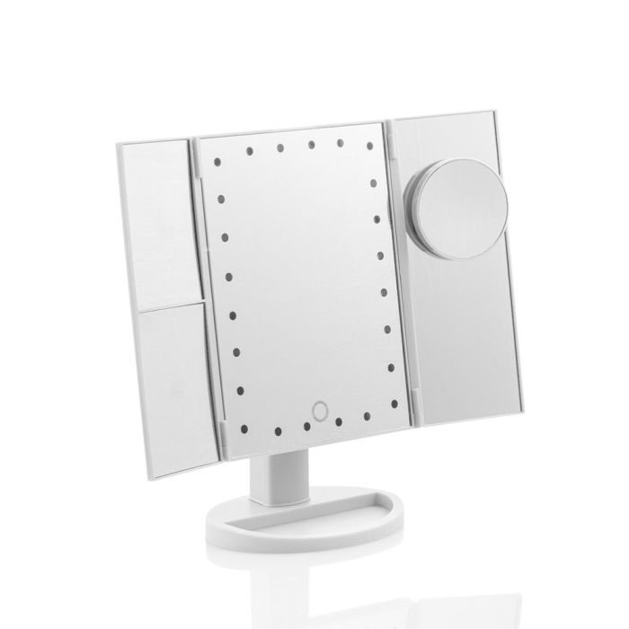 Espejo de Aumento con LED 4-in-1 Ledflect InnovaGoods Espejo de Aumento con LED 4-in-1 Ledflect InnovaGoods