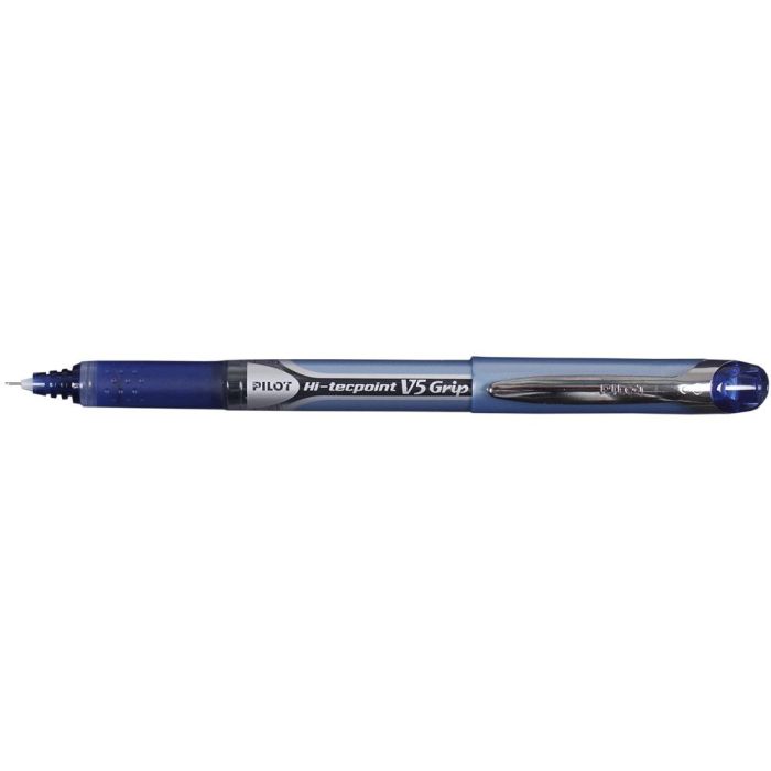 Rotulador Pilot Punta Aguja V-5 grip Azul 0.5 mm 12 unidades 1