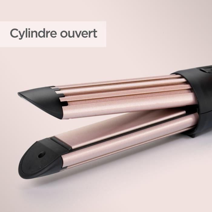 Babyliss C112E Rizador de Pelo Curl Styler Luxe con Cilindro Ranurado, Placas de Cerámica, Tecnología de Aire Fresco, Gran Diámetro 5 Babyliss C112E Rizador de Pelo Curl Styler Luxe con Cilindro Ranurado, Placas de Cerámica, Tecnología de Aire Fresco, Gran Diámetro 5