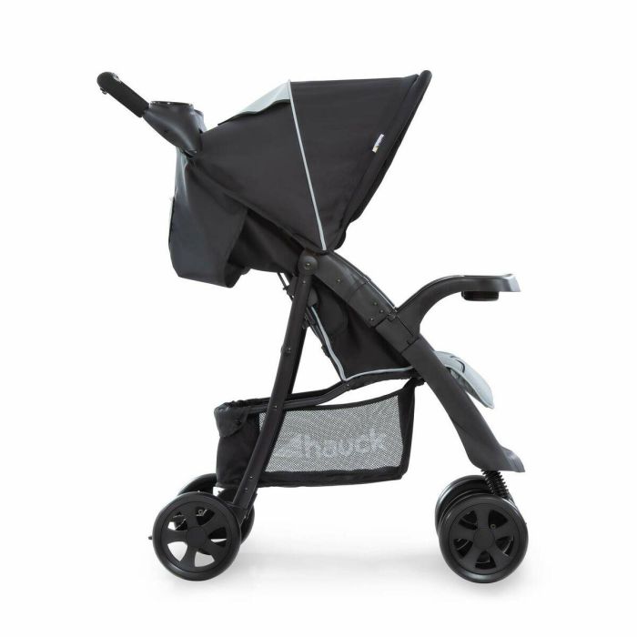 Hauck Silla de Paseo Shopper Neo II Caviar Plata - Plegado Compacto con una Mano, Reclinable, Gran Cesta, Desde el Nacimiento 4
