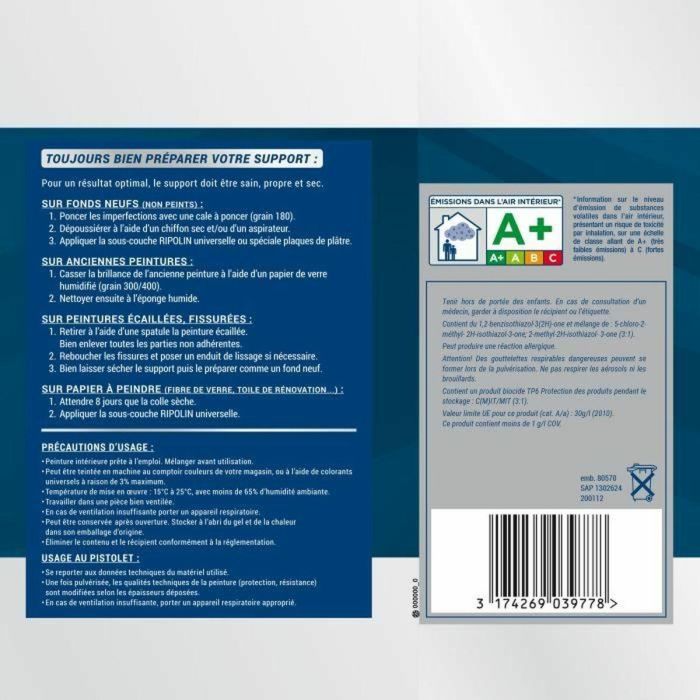 Pintura de Imprimación Ripolin Blanco Mate 10 L 1